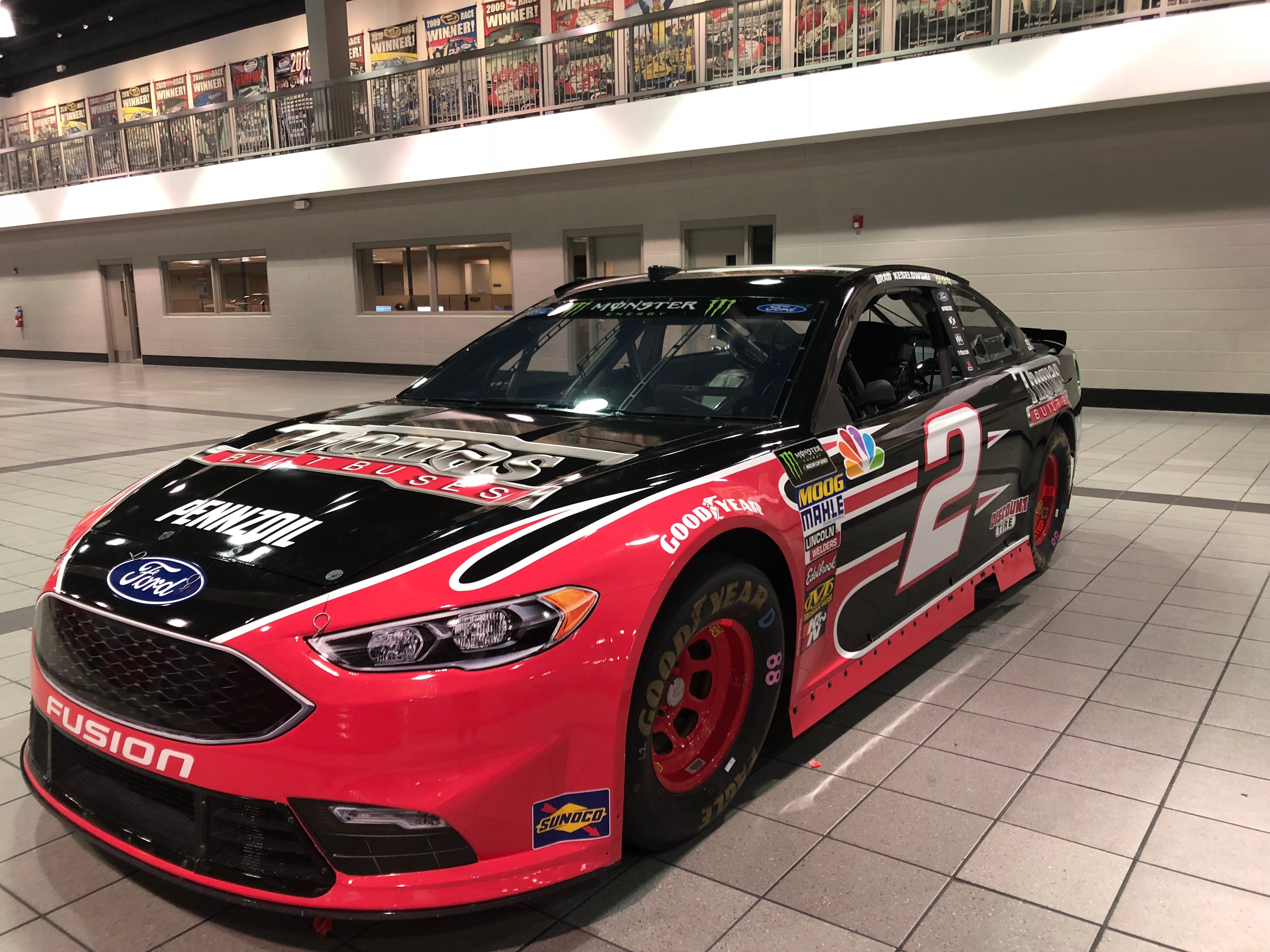 Thomas Built Buses Sponsors Team Penske’s Brad Keselowski in First Data® 500 Thomas Built Buses